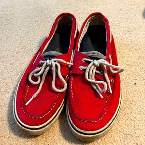 Sperry top sider, size 9.5 fits more like 10.5 used but still nice condition